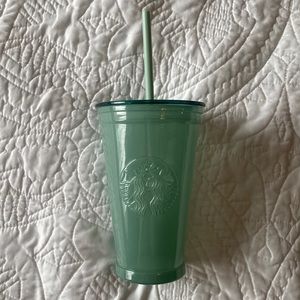 Starbucks Mint Recycled Glass Tumbler